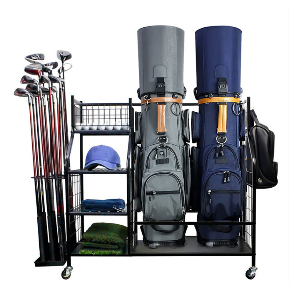 Sports Equipment Garage Organizer - 골프 가방 보관 차고 주최자 랙