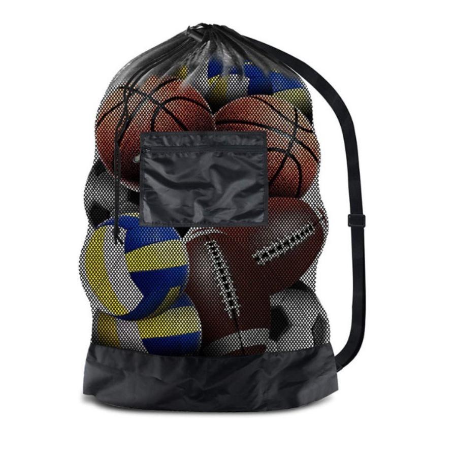 Sports Equipment For Volleyball - 어깨끈이 달린 대형 메쉬 스포츠 가방,