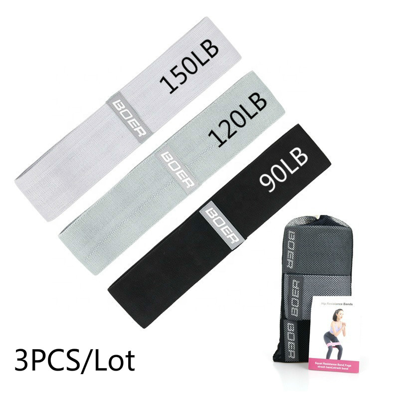 Sports Equipment Images - 남녀공용 패브릭 저항 밴드 세트, 탄성