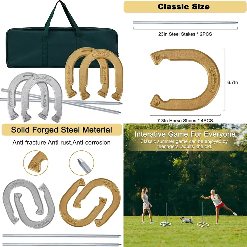 Horseshoe Game Set - 스펙스다크스 클래식 호스슈 세트 - 십대