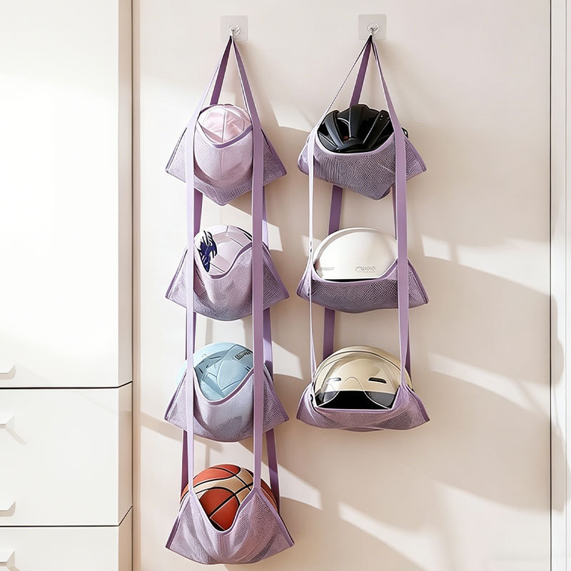 Sports Equipment For Volleyball - 3/4단 걸이식 볼 보관 가방(후크 포함),