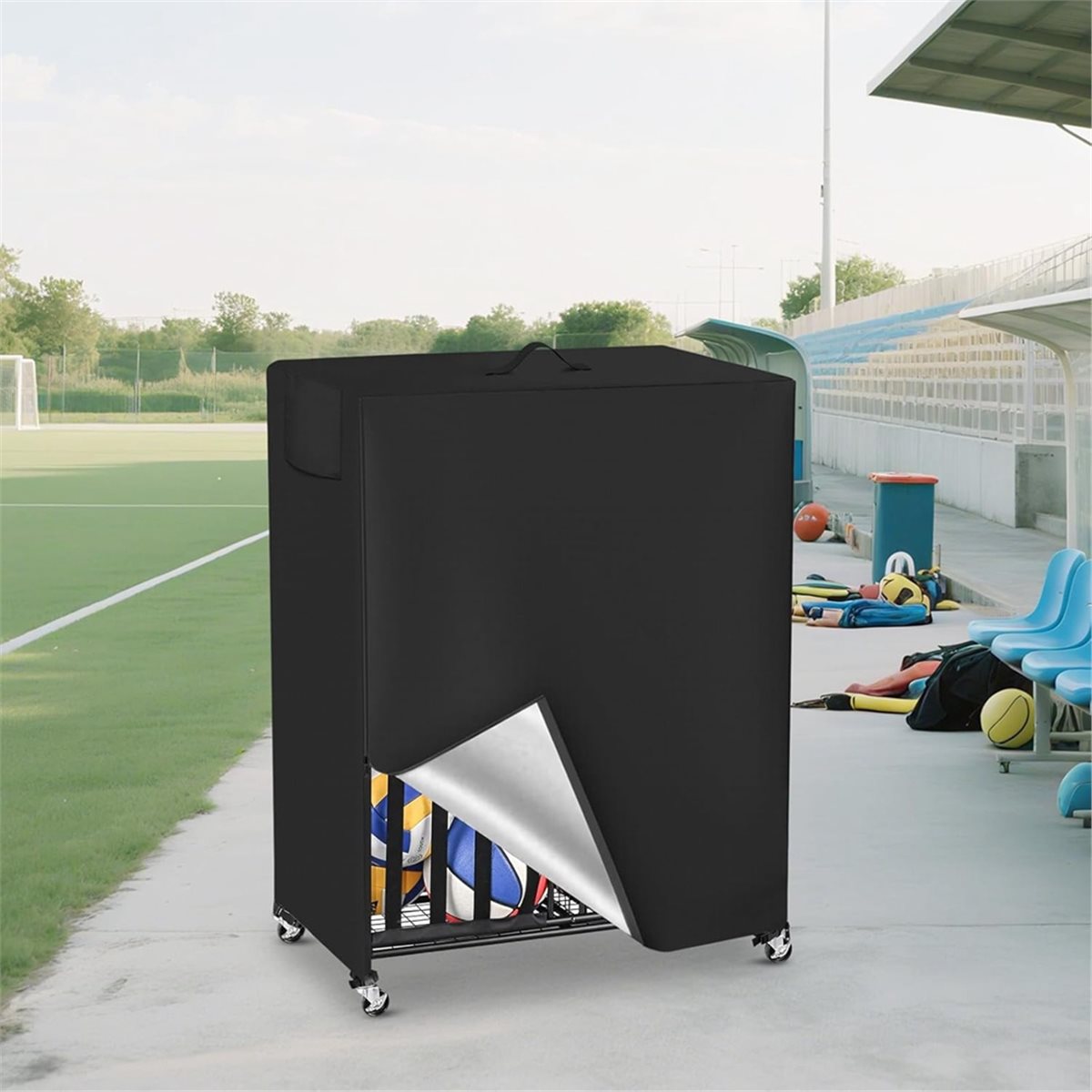 농구 랙 커버 차고 스포츠 장비 정리 커버 공 보관 랙 - Sports Equipment Garage Organizer 리뷰 및 가격