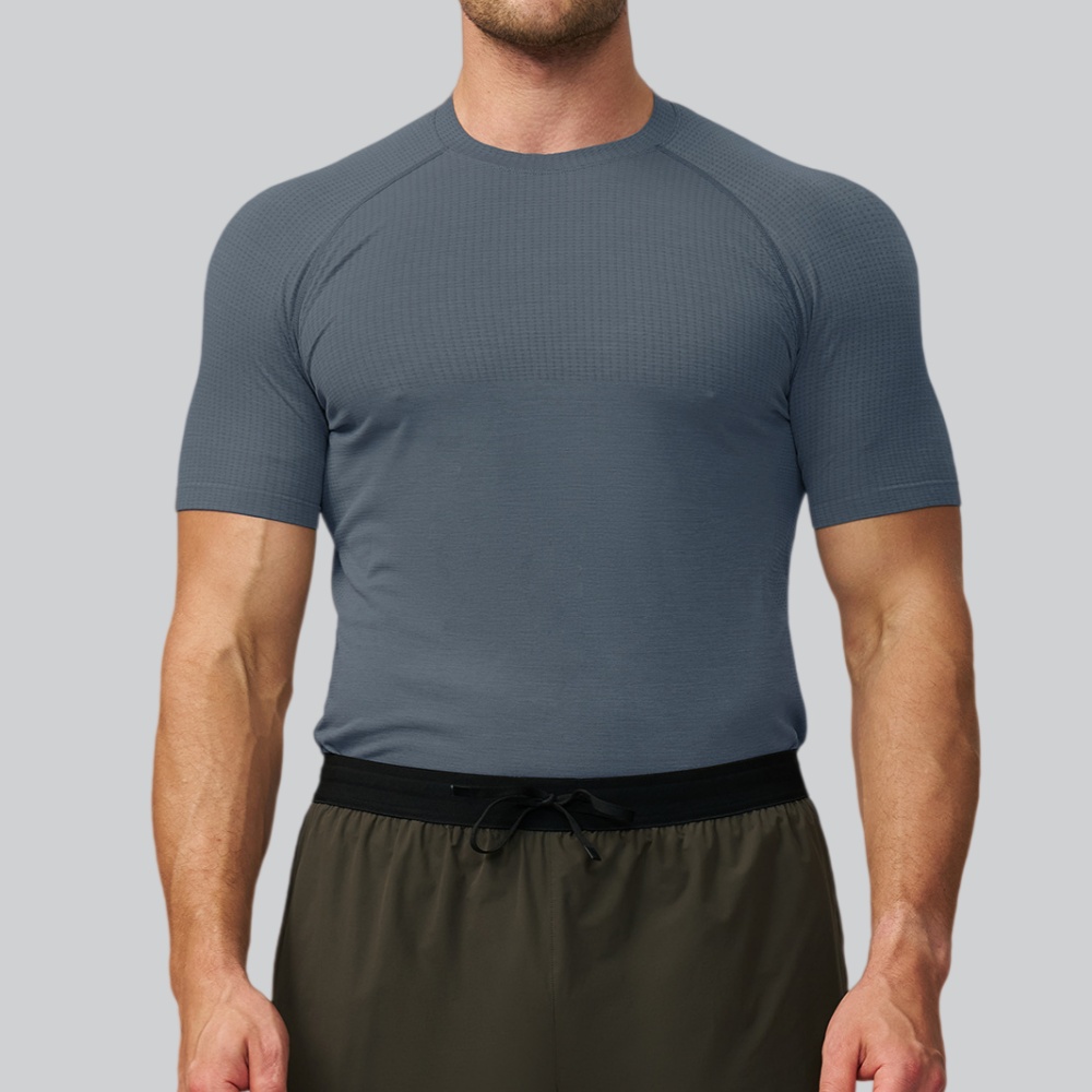 남성용 솔리드 컬러 스포츠 티셔츠 체육관 운동 빠른 건 - Sports Equipment For Running 리뷰 및 가격