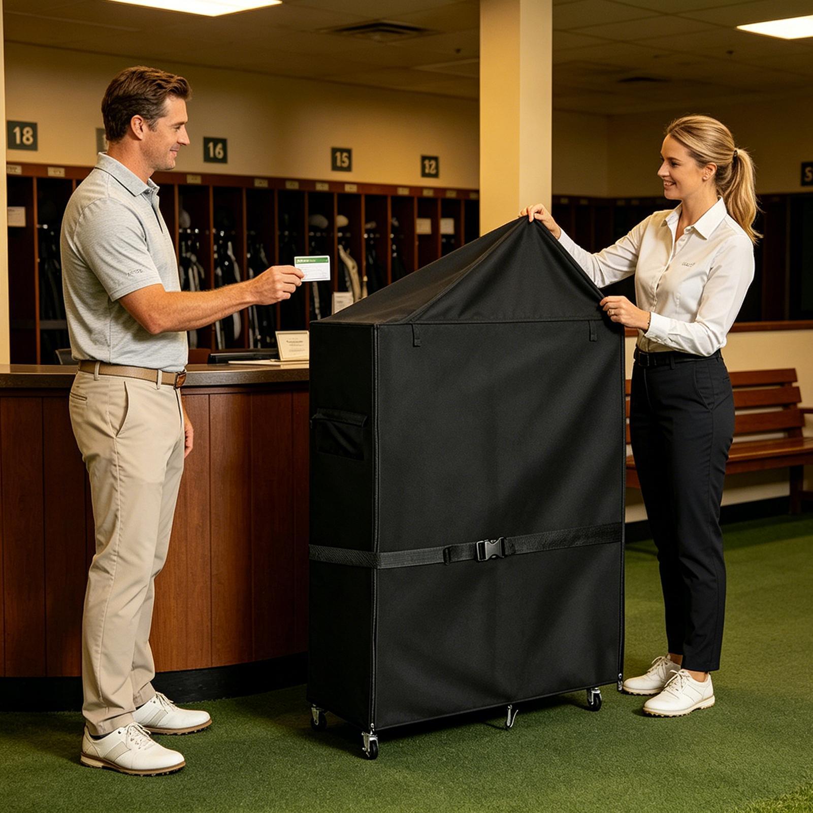 골프 가방 스탠드 커버 옥스포드 방진 방수 차고 정리함 - Sports Equipment Garage Organizer 리뷰 및 가격