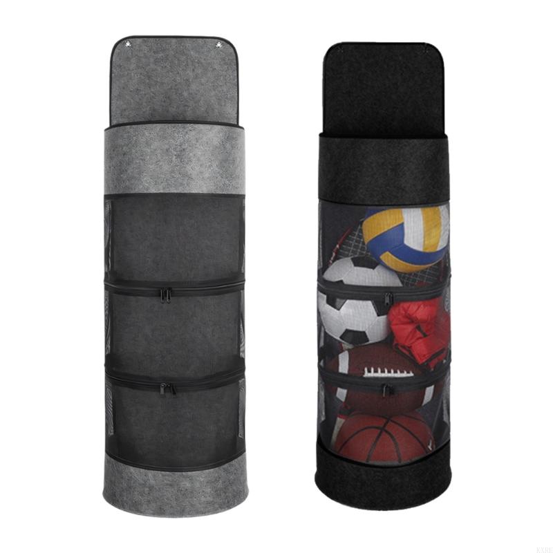 스포츠 장비용 볼 보관 랙 교수형 펠트 바구니에는 농구 - Sports Equipment For Volleyball 리뷰 및 가격