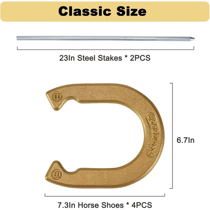 스펙스다크스 클래식 호스슈 세트 - 십대 및 성인을 위 - Horseshoe Game Set 리뷰 및 가격