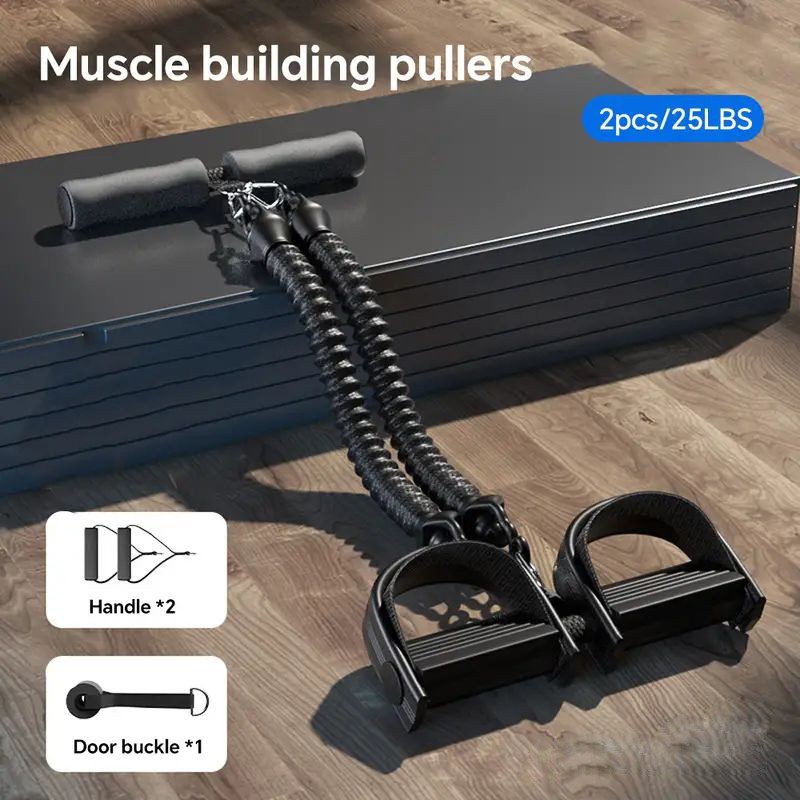페달 텐션 로프 풀러 운동 집에서 다기능 피트니스 운동 - Sports Equipment Images 리뷰 및 가격