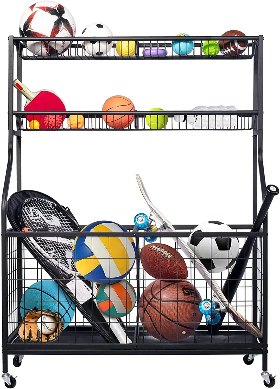 2026년형 차고용 스포츠 장비 보관 정리함 (바구니와 - Sports Equipment Garage Organizer 리뷰 및 가격
