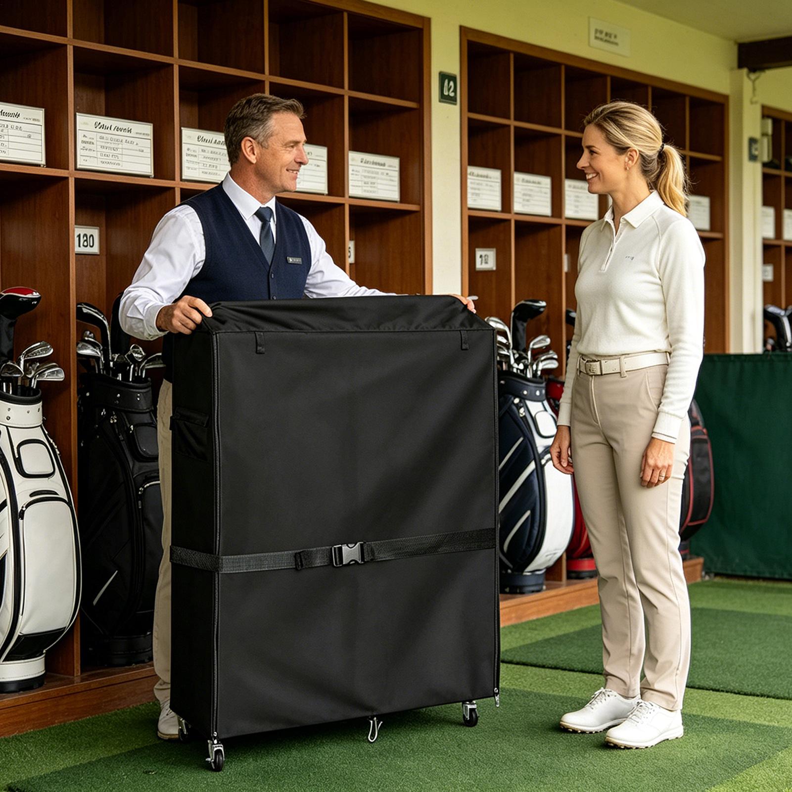 골프 가방 보관 커버 옥스포드 방진 방수 차고 정리함  - Sports Equipment Garage Organizer 리뷰 및 가격