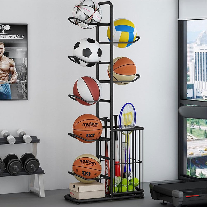 스포츠 공 보관 랙 농구 배드민턴 배구 독립형 스포츠  - Sports Equipment For Volleyball 리뷰 및 가격