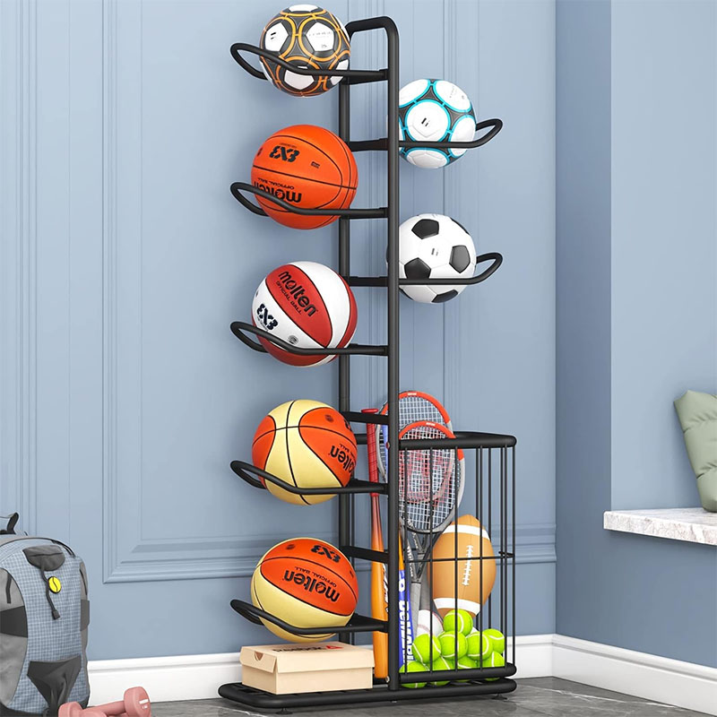 스포츠 공 보관 랙 농구 배드민턴 배구 독립형 스포츠  - Sports Equipment For Volleyball 리뷰 및 가격