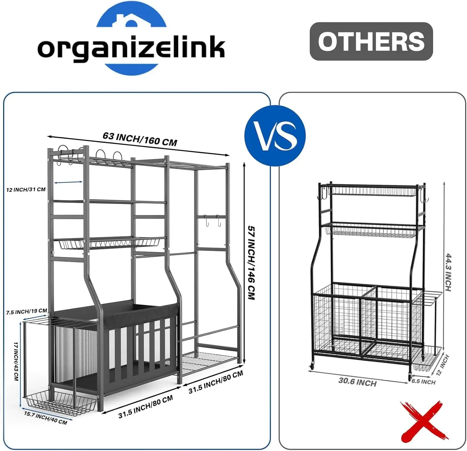 헤비 듀티 차고 스포츠 장비 정리함 올인원 골프백 보관 - Sports Equipment Garage Organizer 리뷰 및 가격