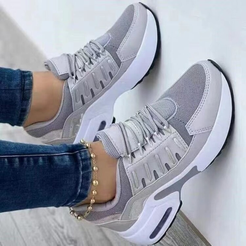 여성 패션 운동화 플랫폼 에어 쿠션 통기성 메쉬 워킹  - Sports Equipment For Running 리뷰 및 가격