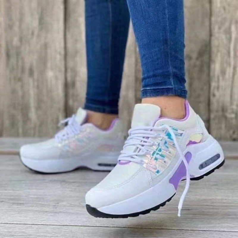 여성 패션 운동화 플랫폼 에어 쿠션 통기성 메쉬 워킹  - Sports Equipment For Running 리뷰 및 가격