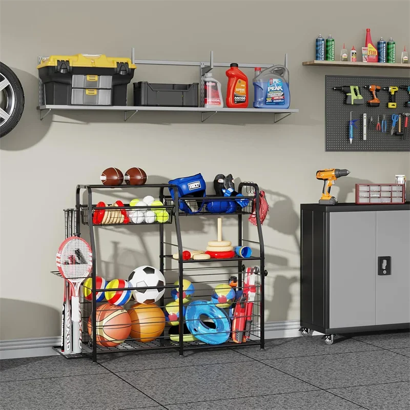 2026 볼 보관 랙 차고 정리 시스템 실내외 농구공  - Sports Equipment Garage Organizer 리뷰 및 가격
